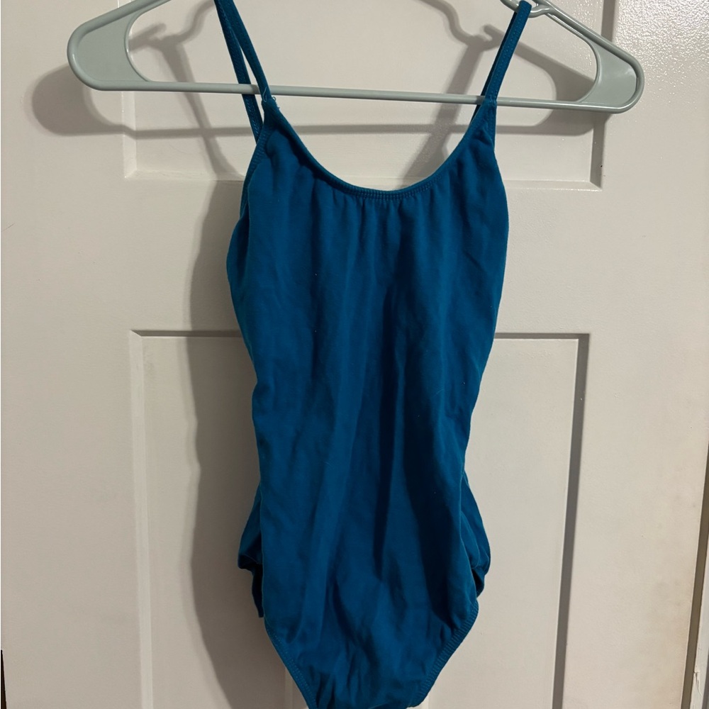 Turquoise Women’s Camisole Leotard Worn Once
